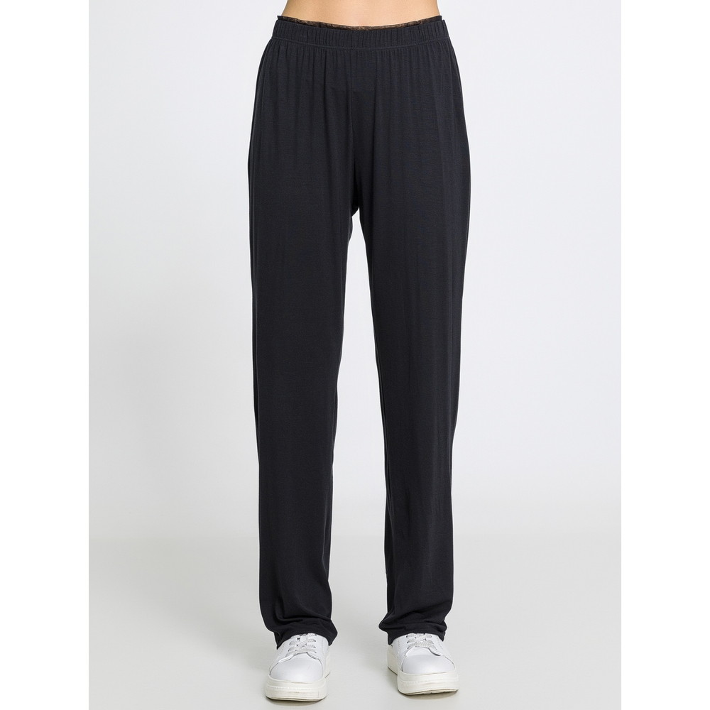 Женские брюки черные OROBLU Perfect Line VOBT67052