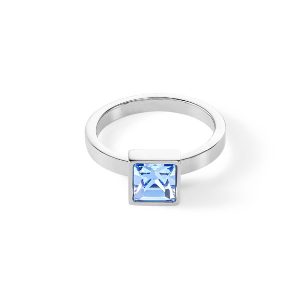 Кольцо Coeur de Lion Light Blue-Silver 17.2 мм 0500/40-0741 54 размер 17,2