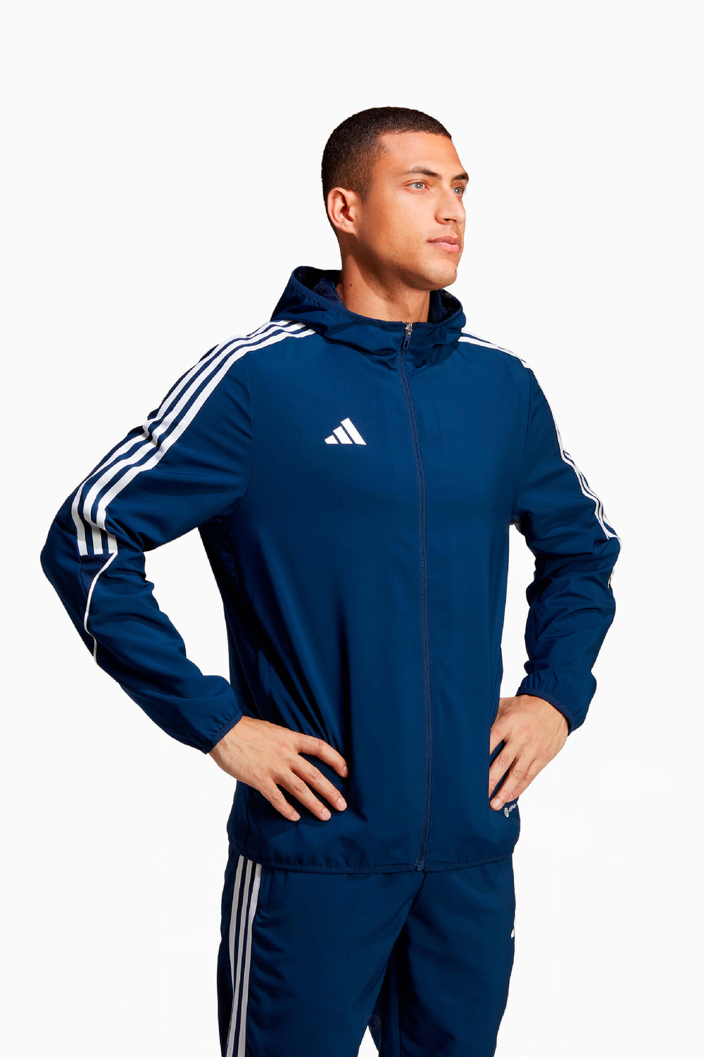 Ветровка adidas Tiro 23 League Windbreaker - темно-синий