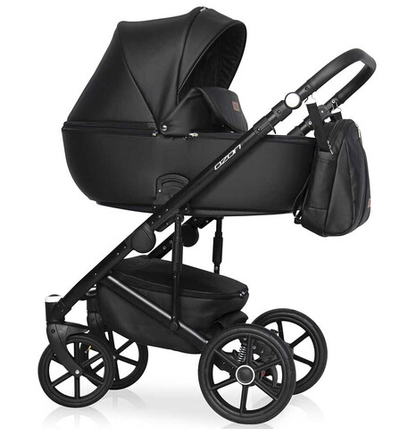 Детская коляска Riko Basic Ozon 2 в 1 06 черный
