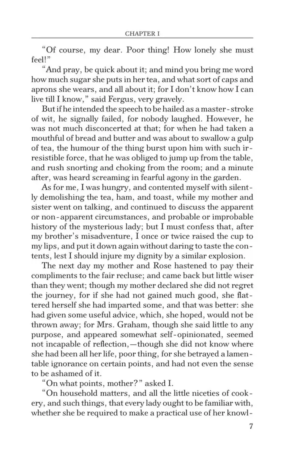 The Tenant of Wildfell Hal