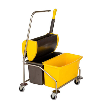 Тележка Vermop для влажной уборки Twixter (нерж. сталь) 0432
