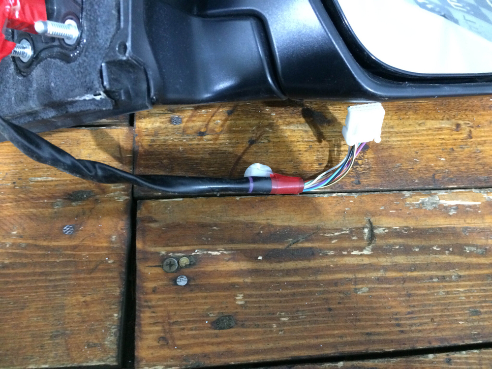 Зеркало правое 12 Pin Toyota Land Cruiser Prado 150  Б/У Оригинал