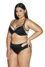 Трусики-слипы со средней линией талии Viva (Размер: XL) (Цвет: черный)