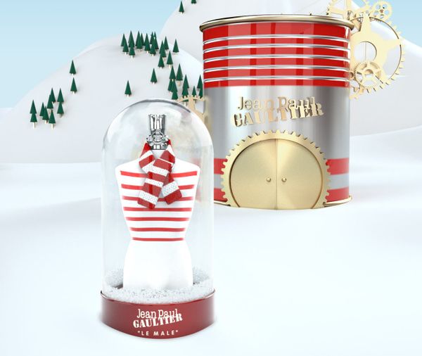 Jean Paul Gaultier Le Male Collector's Snow Globe
