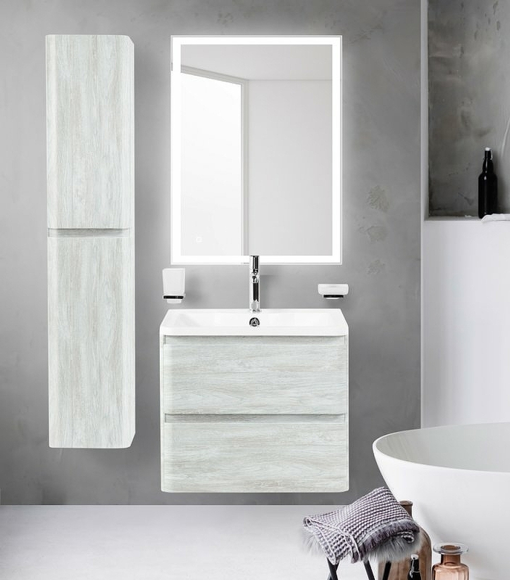 Раковина BelBagno 60 BB600/455-LV-MR-ALR Белая