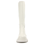 DIBO MANNER Flame Embossed Collection Top Grain Cow Leather Mid Calf Boots Women"s