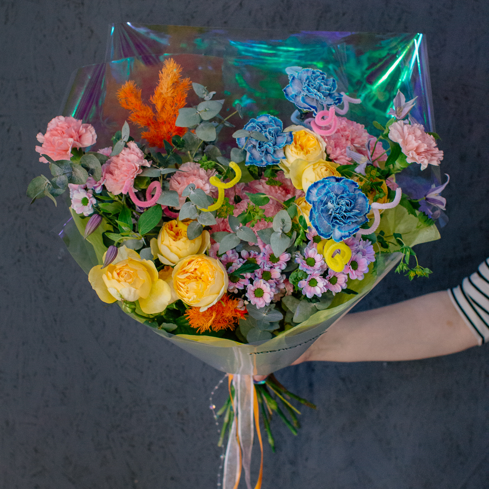 156. Милый забавный дофаминовый букет