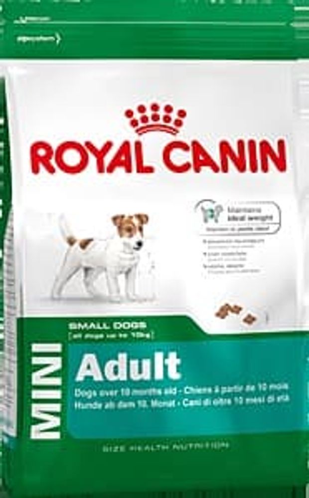 *Royal Canin 4кг Мини Эдалт корм для собак от 10 месяцев и старше, весом до 10кг (Уценка)