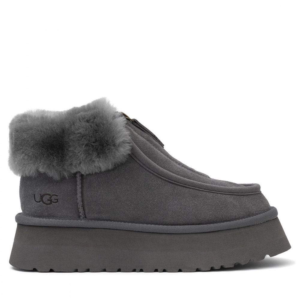 Ugg Funkette Platform Boots Grey