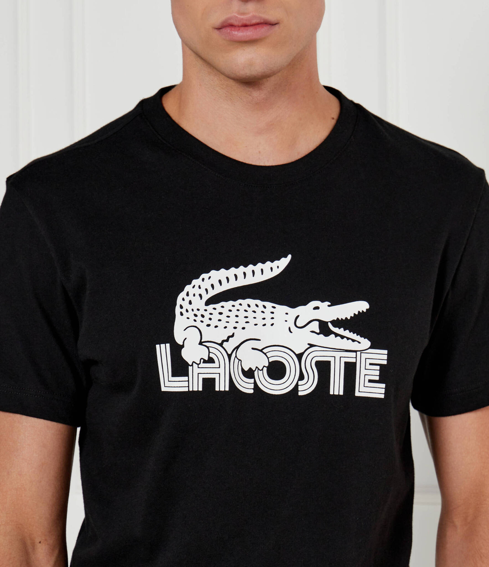 Футболка Lacoste - черный(TH2508)