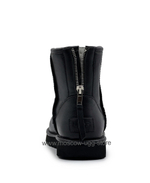 CLASSIC MINI ZIP LEATHER-black