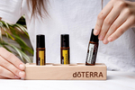 Деревянная подставка для масел doTERRA (для 9 роллеров по 10 мл)