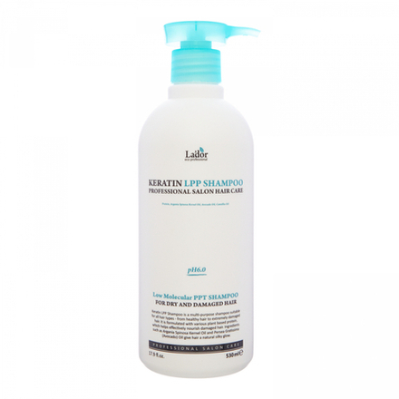 La'dor Keratin LPP Shampoo Шампунь для волос с кератином 530мл