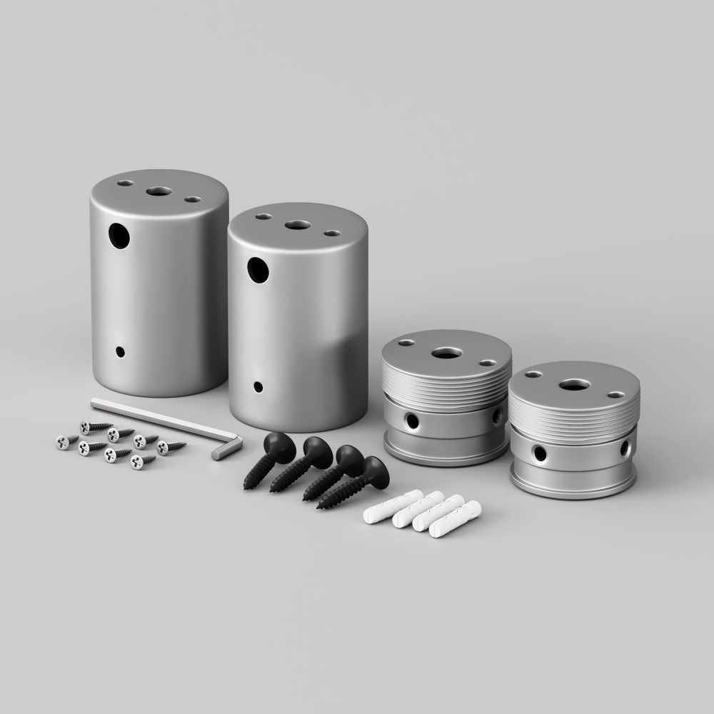 Набор для двухстороннего накладного монтажа гибкого неона D18 Maytoni Nemo 201153