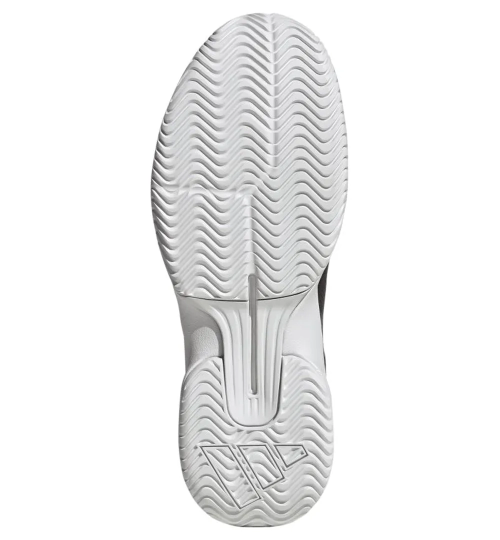 Мужские кроссовки теннисные Adidas GameCourt 3 Synthethic Leather M - core black/core black/footwear white