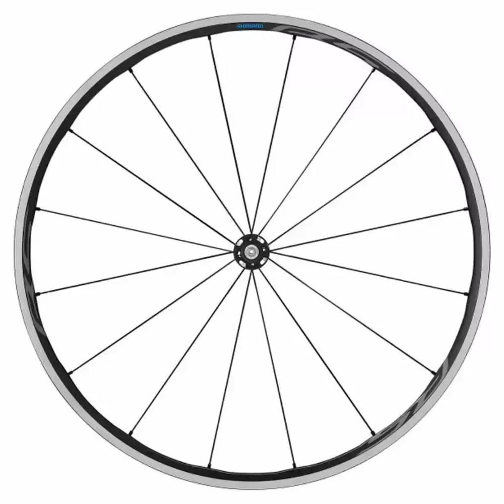 Колесо переднее R скоростей 700-C30 Carb/Al безкамерка Rim Br QR