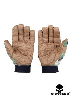 Перчатки полнопалые EmersonGear Tactical Lightweight Camouflage Gloves (EM5368). Мультикам