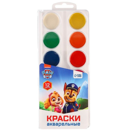 Краски Paper&Pen акварель 12 цветов