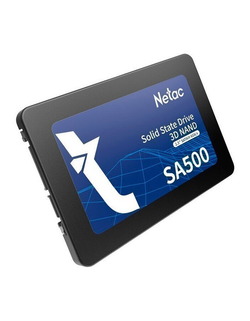 Netac SSD SA500 2TB 2.5 SATAIII 3D NAND, R/W up to 530/475MB/s, TBW 960TB, 3y wty