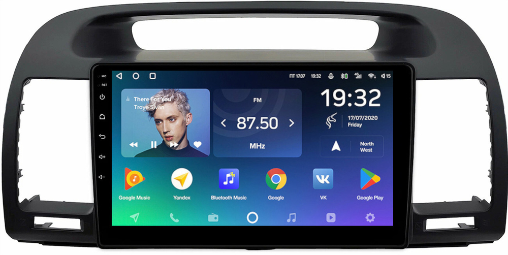Магнитола Toyota Camry 30 2001-2006 (рамка черная) - Teyes SPRO+ монитор 9" IPS на Android 10, ТОП процессор, 4Гб+32Гб, 4G SIM-слот