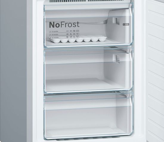 Холодильник Bosch KGN39ML3B серебристый