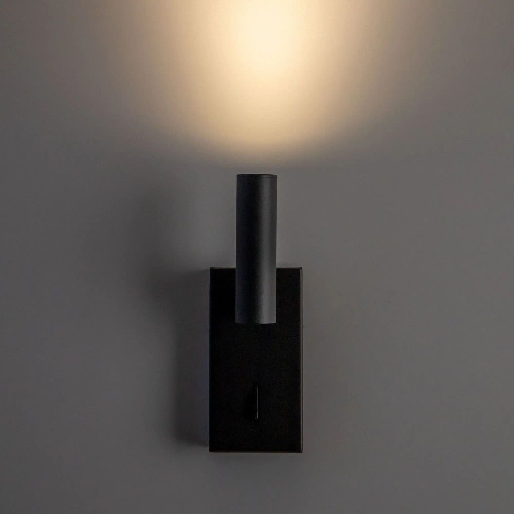 Citilux Декарт CL704351 LED Светильник поворотный с выключателем Чёрный