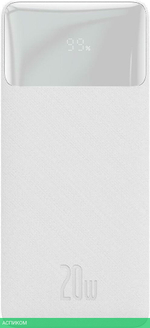 Портативное зарядное устройство Baseus Bipow Digital Display Overseas Edition White (PPBD050502)