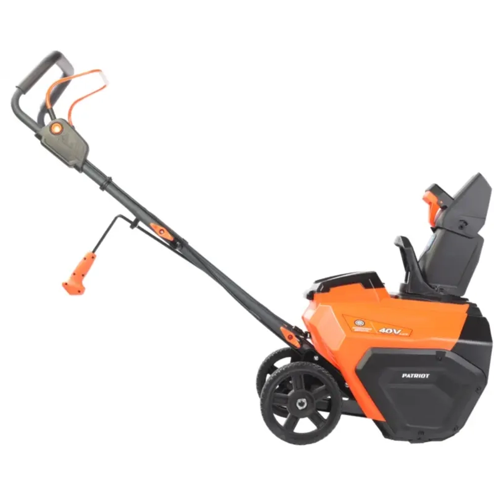 PATRIOT PE 4542 LCT 40V 40В аккумуляторный снегоуборщик (2 x 4 Ач, ЗУ) ковш 50 см, выброс 6 м 426302232