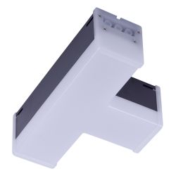 ULO-N11T-10W-4000K IP40 BLACK Светильник светодиодный T-образный. Белый свет 4000K. 2000Лм. Алюминий. Цвет черный. TM Uniel