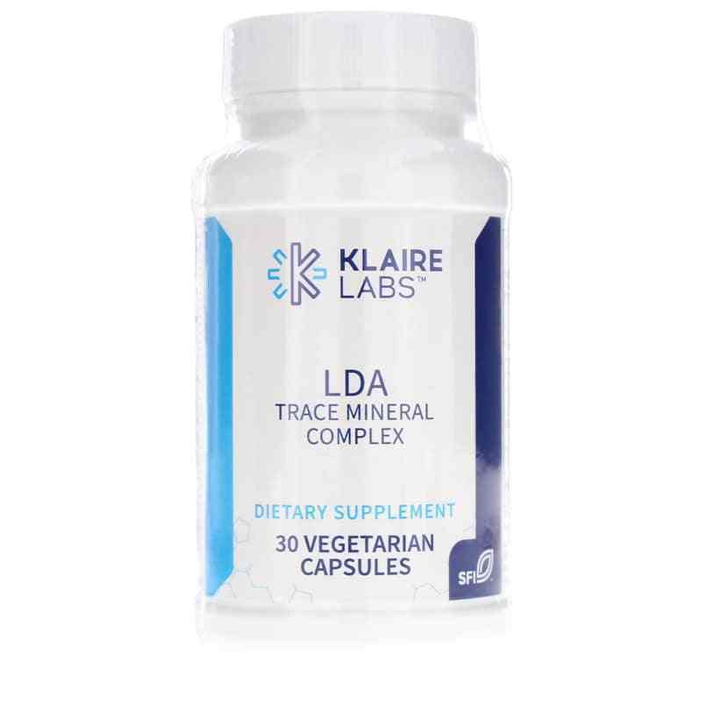 Klaire Labs - LDA Trace Mineral Complex - 30 capsules