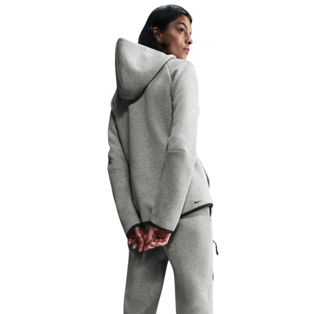Баскетбольная женская толстовка Nike Sportswear Tech Fleece Windrunner Sweatshirt Gray