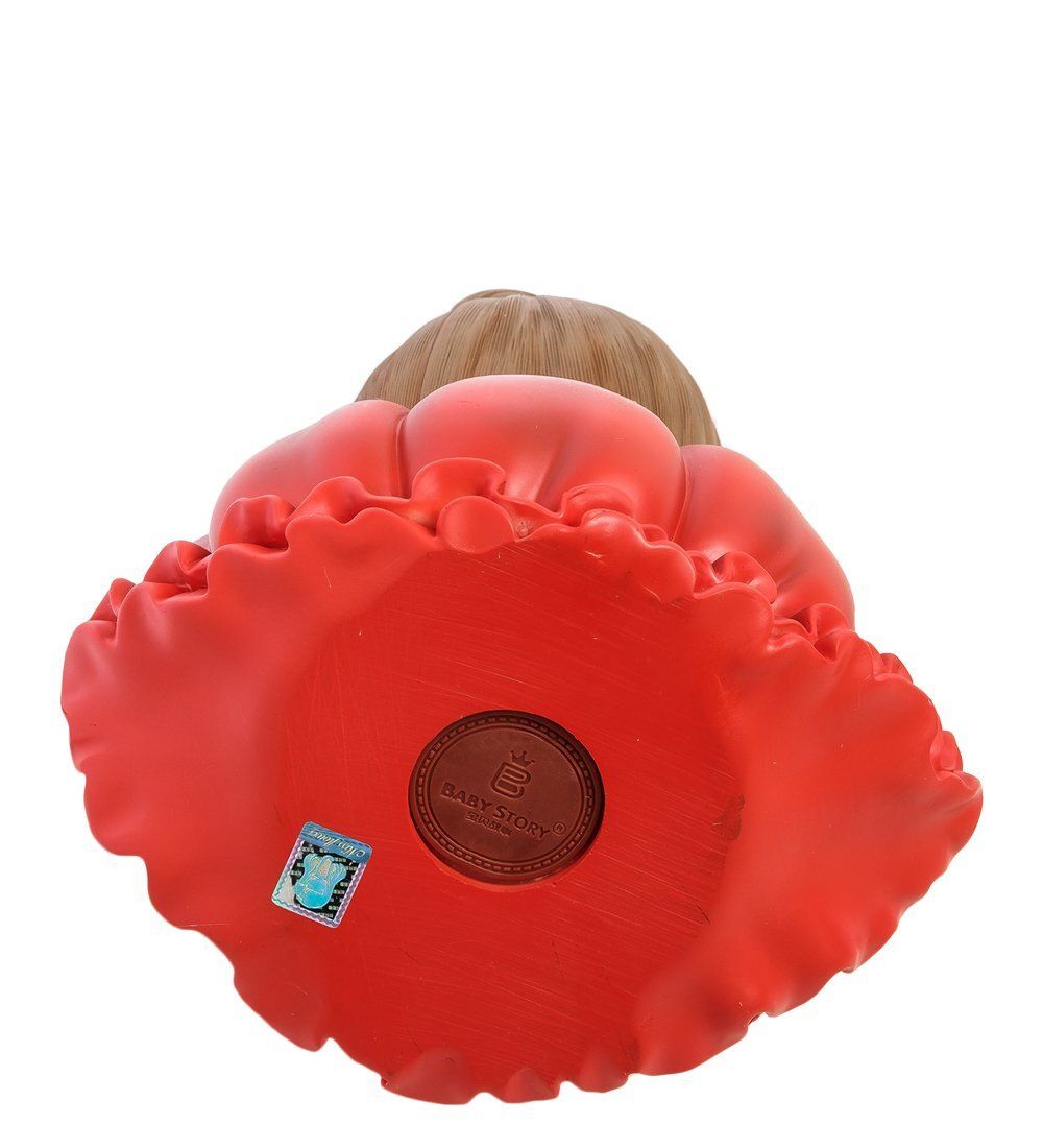 MF- 07 Копилка средняя «Девочка в красном платье»