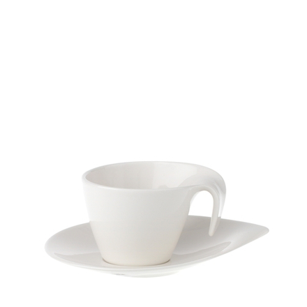 Villeroy & Boch Чашка с блюдцем Flow 100 мл для эспрессо 10-3420-1420+10-3420-1430