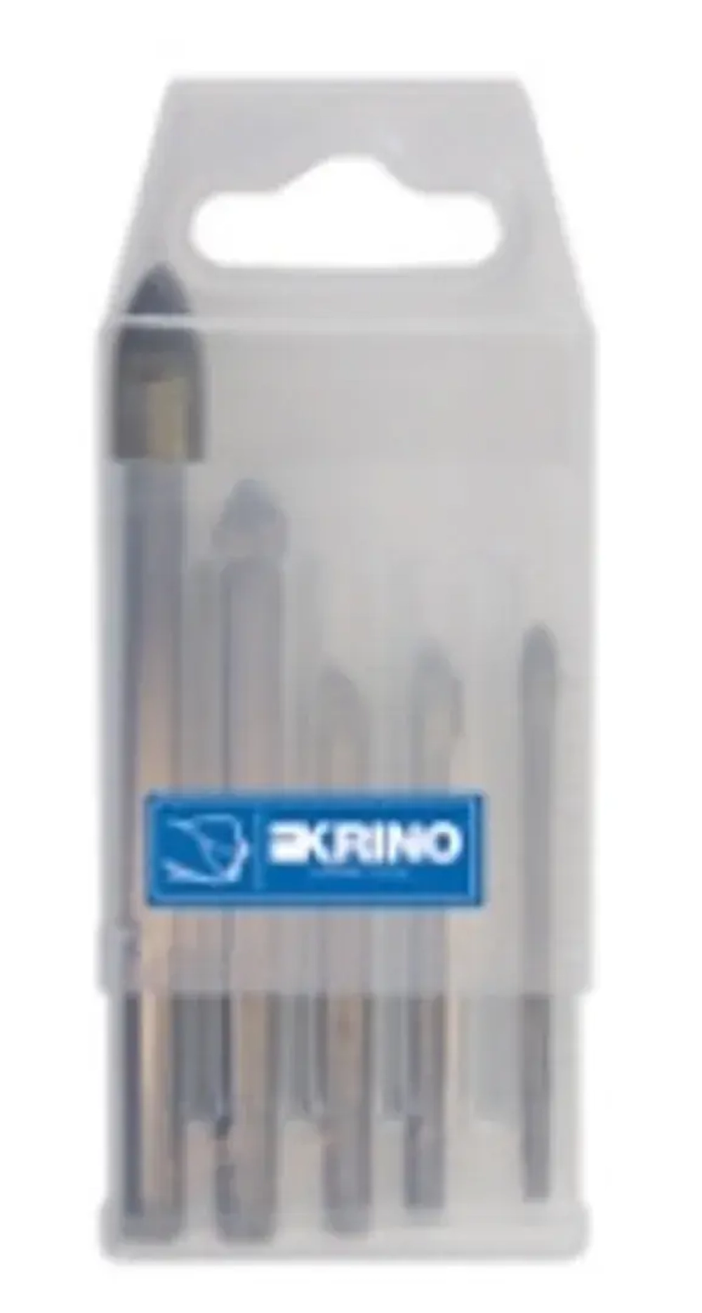 Сверла по стеклу 4-5-6-8-10мм HRA 90 набор 5пр. Krino 3146700