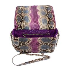 Клатч из кожи питона L-11