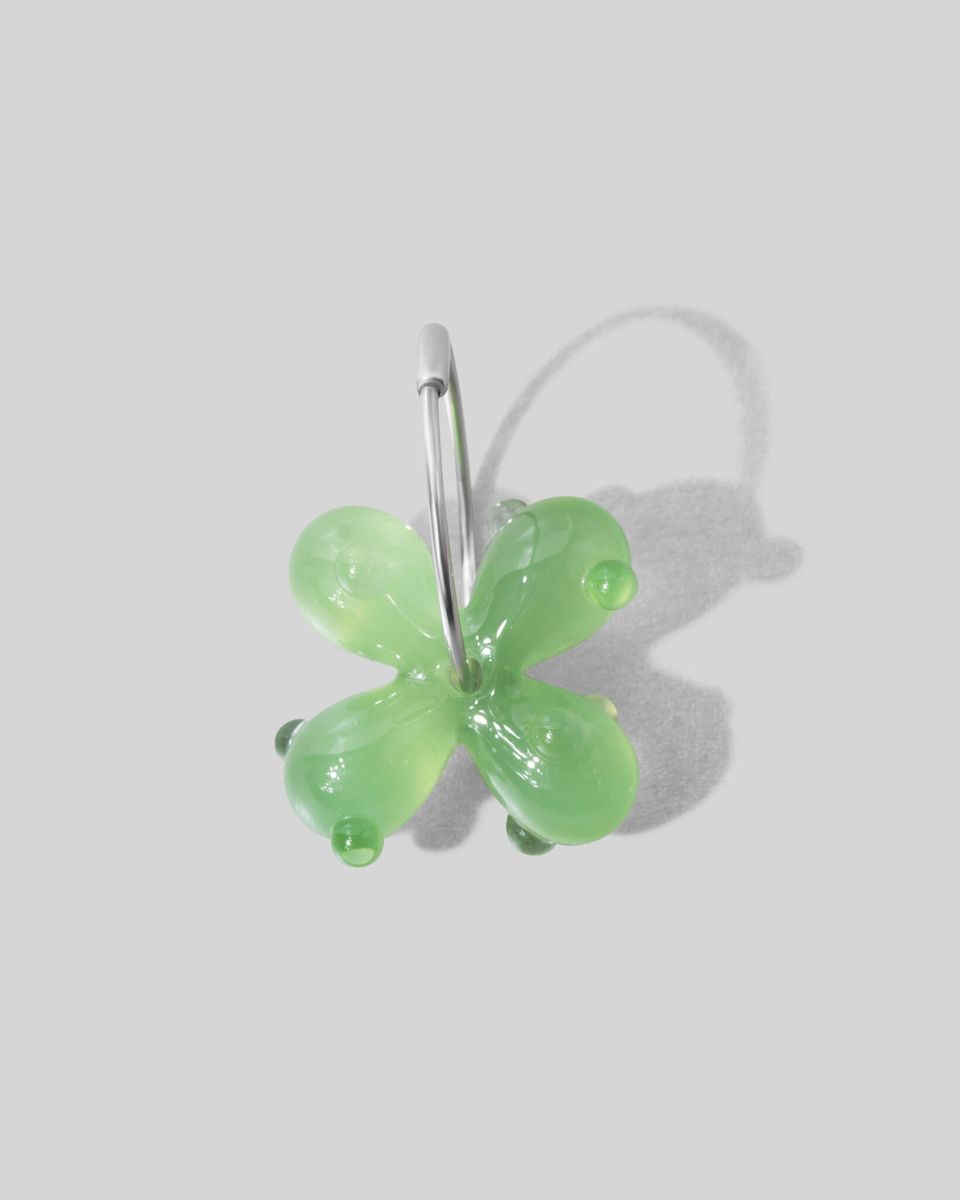Моносерьга Glass Flower Spring 25