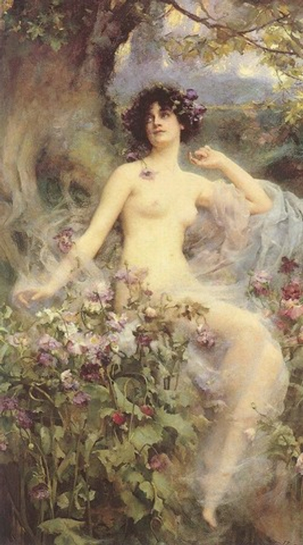 Henrietta Rae aka Mrs Ernest Normand (1859-1928) - эротическое искусство британской художницы Генриетты Рэй