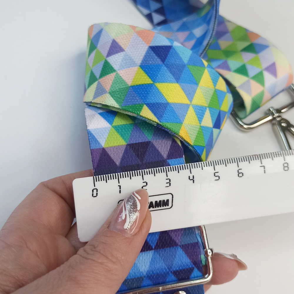 Гитарный ремень Ромбы