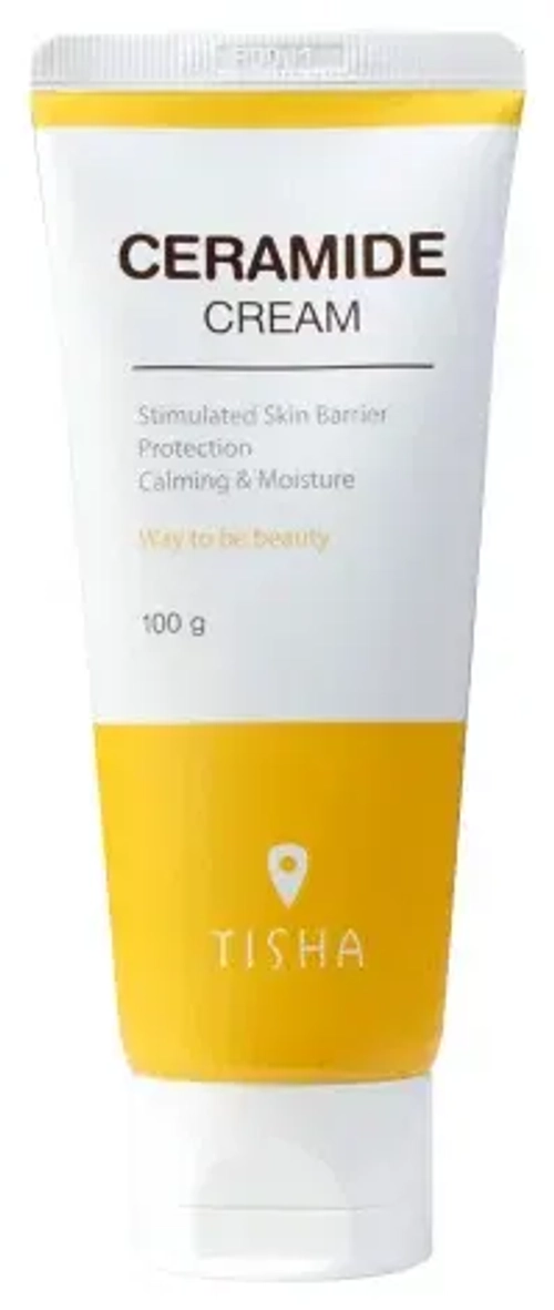 TISHA Успокаивающий увлажняющий крем с керамидом- 24-Hour Skin Barrier Improvement Ceramide Cream ,100 г