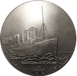 France, "Titanic" Ocean Liner Medal, Undated