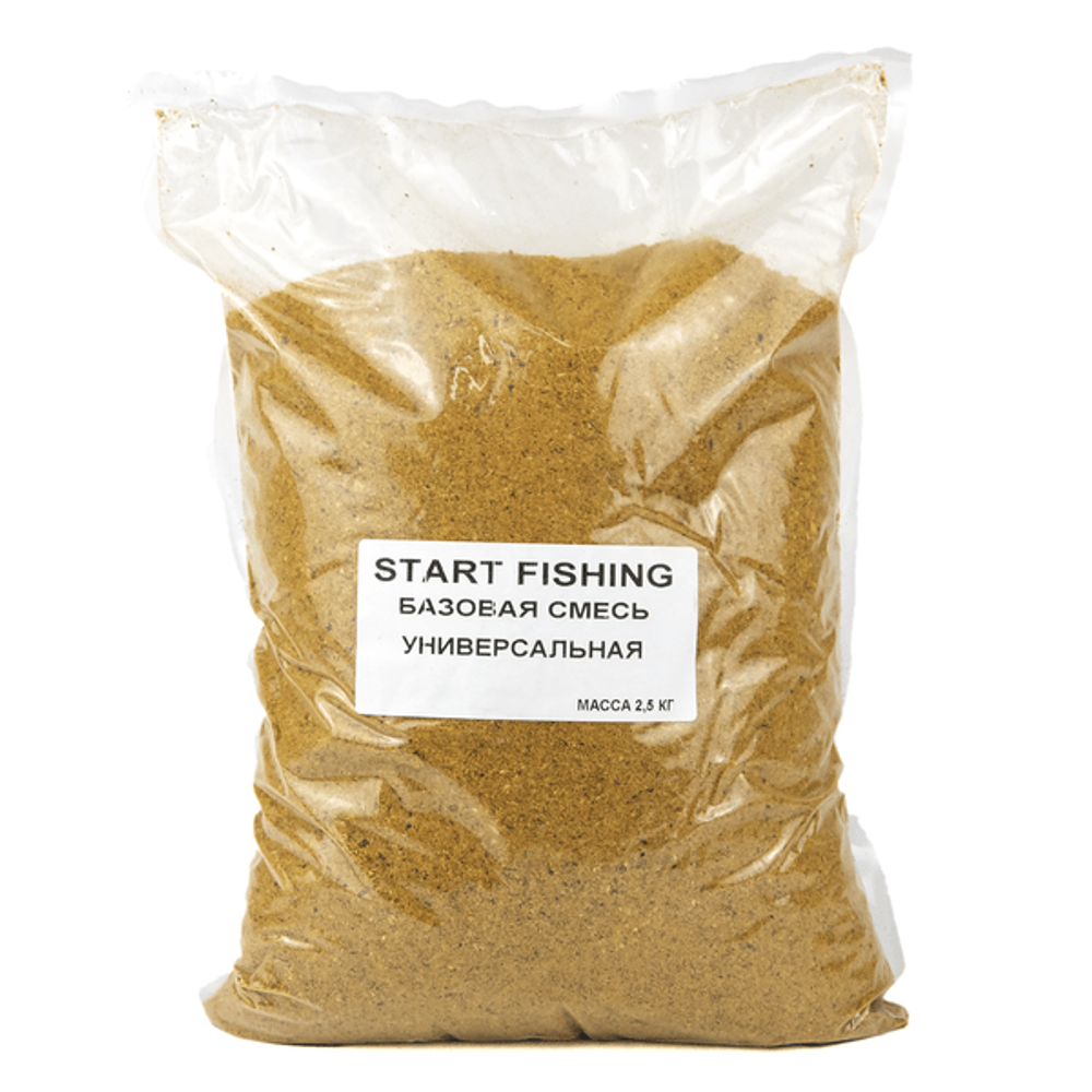 Прикормка Start Fishing Базовая смесь 2.5кг (4шт/уп)
