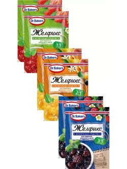 Желирующее средство ассорти 6 штук