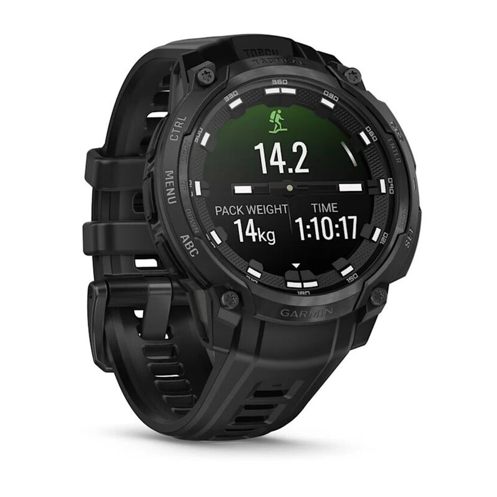 Garmin Instinct Crossover AMOLED - Tactical Edition, черный