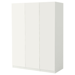 Распашной шкаф FARDAL PAX IKEA трехсекционный (белый)  170*50*240