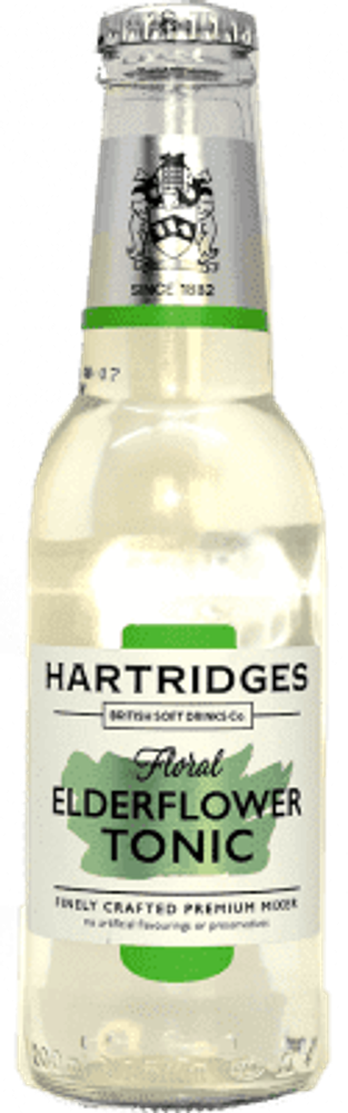 Hartridge&#39;s Tonic Floral Elderflower 0.2 л. - стекло(24 шт)