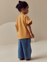 Футболка для девочки Next E51-317, Горчичный