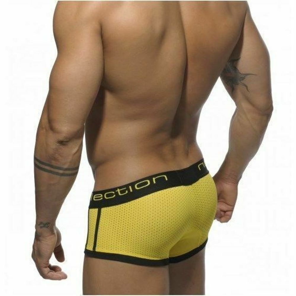 Мужские трусы боксеры желтые ES Collection