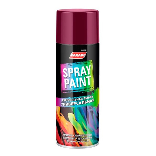 Эмаль аэроз. PARADE алюминий 400мл/36 (заменена на бело-алюминиевую!!)