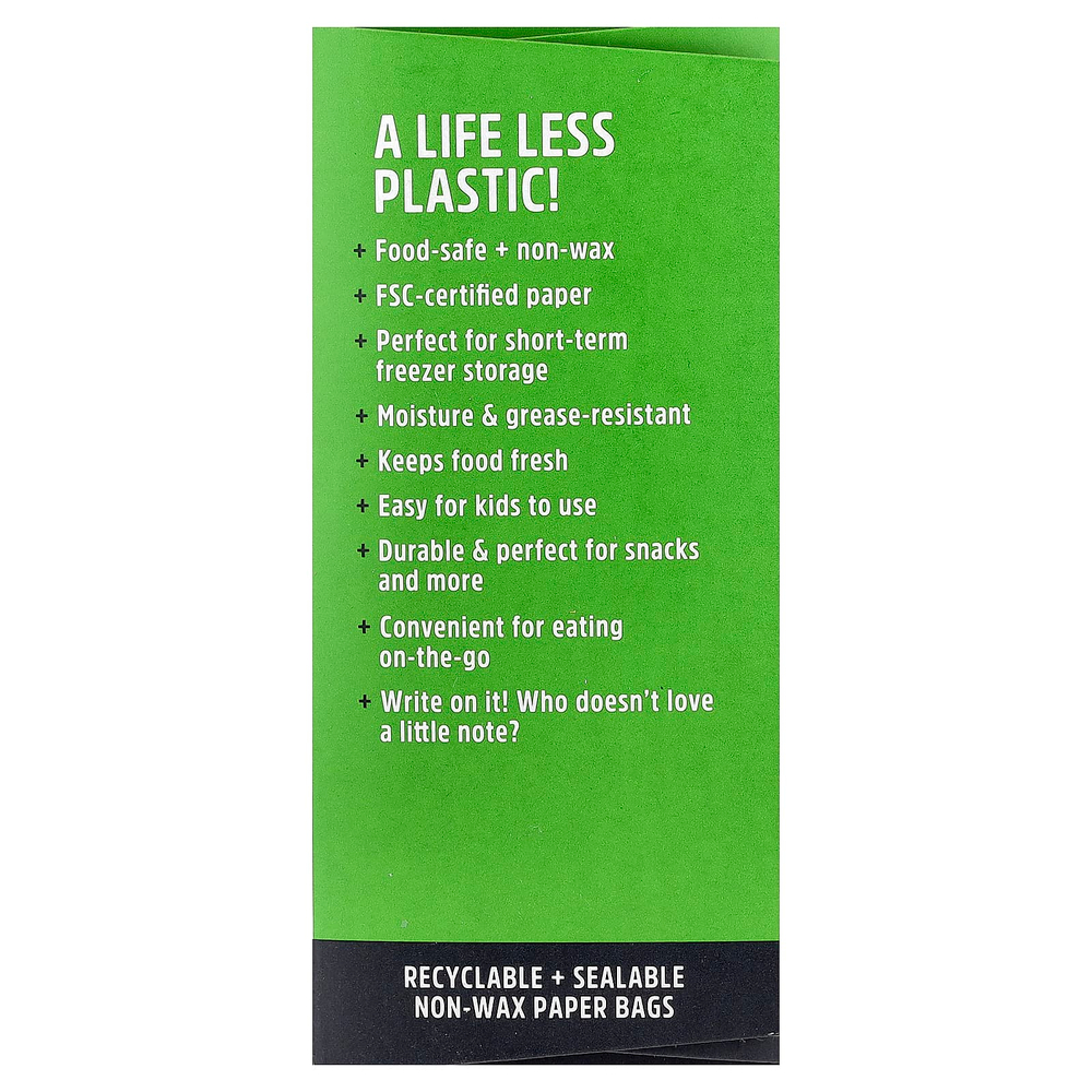 Lunchskins, бумажные пакеты для снеков, апельсин, 50 шт.